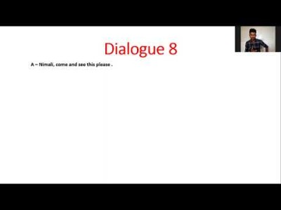 Dialogue 8